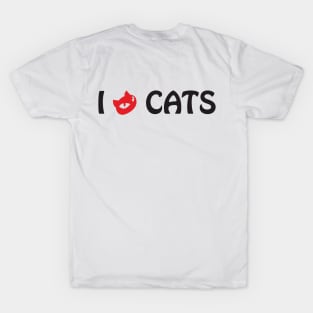 I love cats T-Shirt